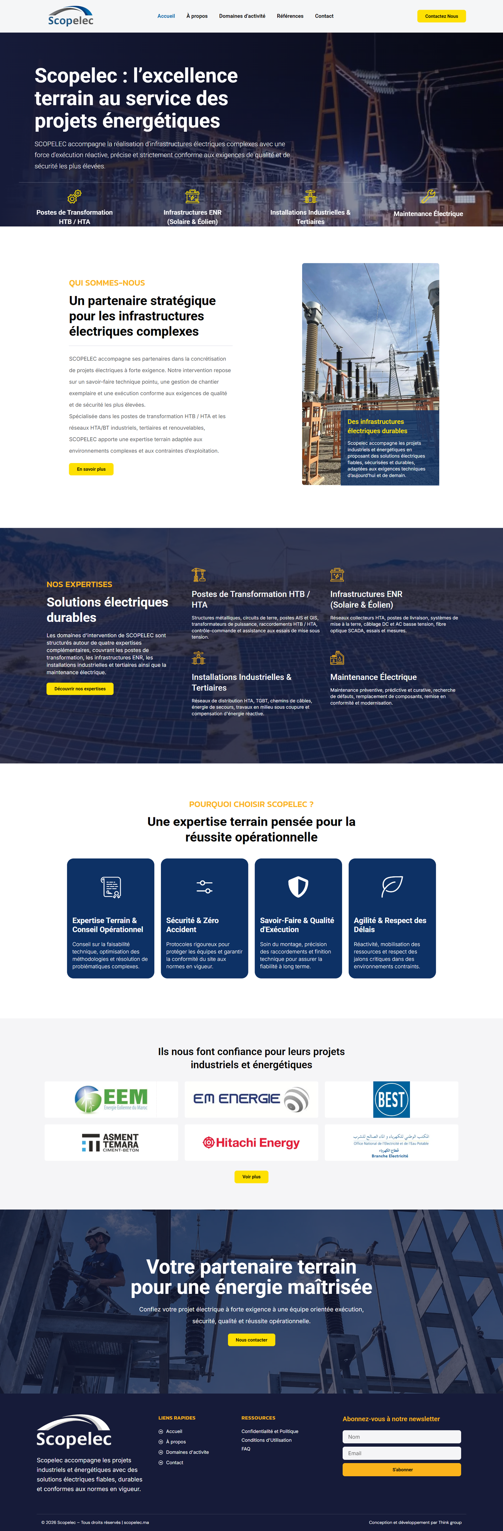 Projet web SCOPELEC