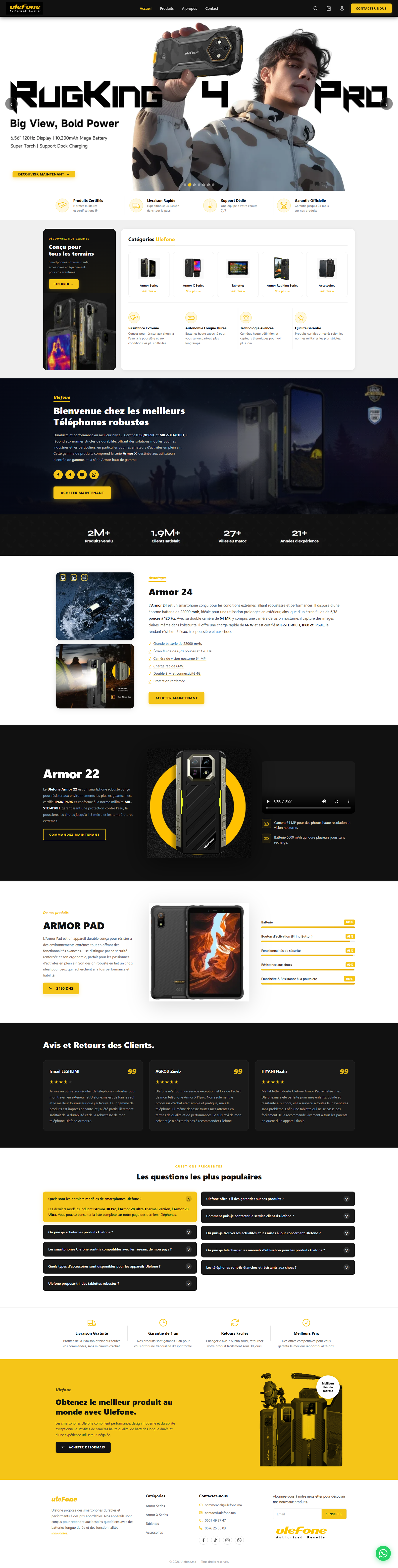 Projet web ULEFONE