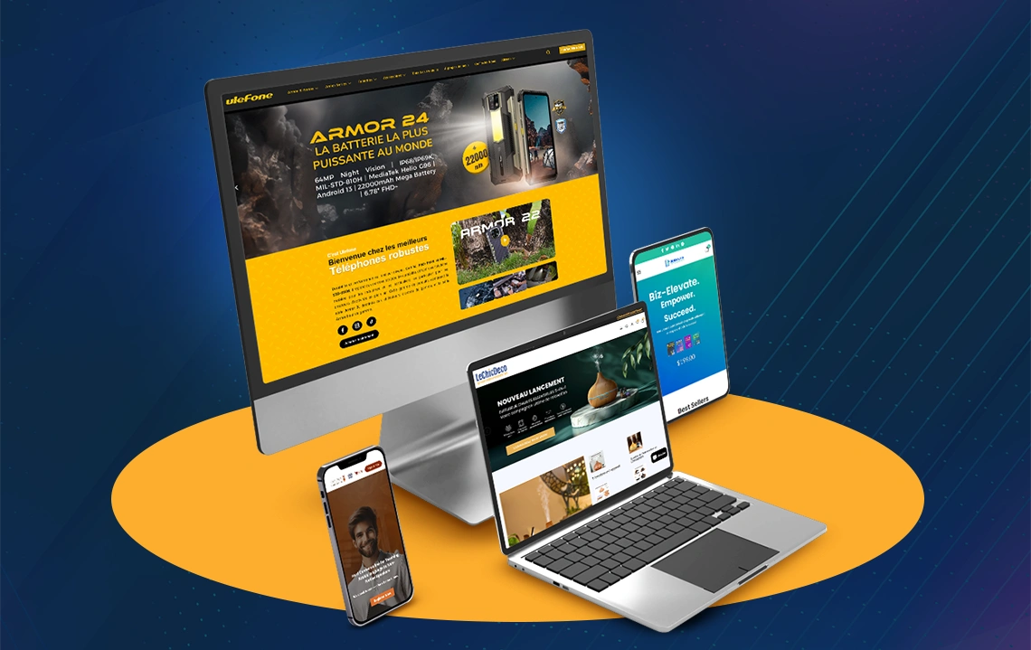 إنشاء موقع إلكتروني