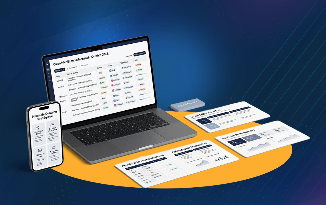 تجهيز العناصر التسويقية